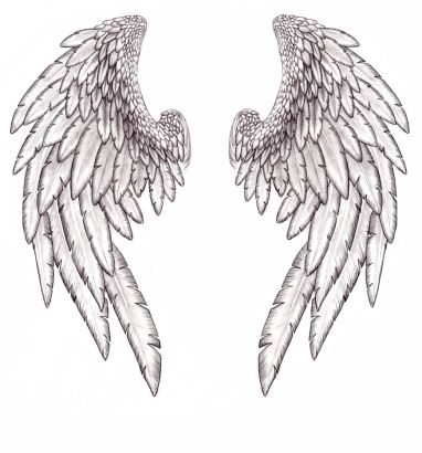 Angel Wings Image Picture Tattoos